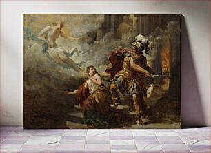 Πίνακας, Helen Saved by Venus from the Wrath of Aeneas by Jacques Sablet