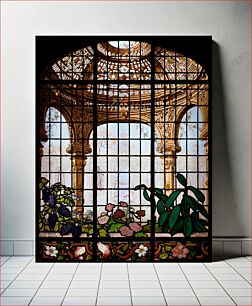 Πίνακας, Henry G. Marquand House Conservatory Stained Glass Window