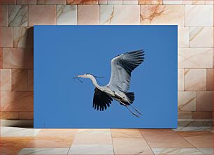 Πίνακας, Heron in Flight Ερωδιός σε πτήση