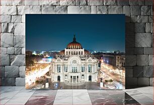 Πίνακας, Historic Building at Night Ιστορικό Κτήριο τη νύχτα