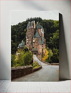 Πίνακας, Historic Castle in Lush Forest Ιστορικό Κάστρο στο Καταπράσινο Δάσος