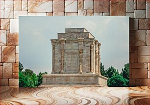 Πίνακας, Historical Monument with Inscribed Columns Ιστορικό μνημείο με ενεπίγραφες στήλες