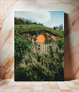 Πίνακας, Hobbit House in Nature Σπίτι Χόμπιτ στη Φύση