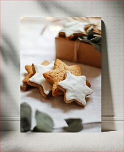 Πίνακας, Holiday Star Cookies Μπισκότα αστεριών διακοπών