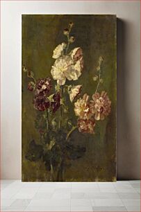 Πίνακας, Hollyhocks, Max Weyl