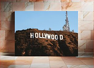 Πίνακας, Hollywood Sign at Sunset Πινακίδα του Χόλιγουντ στο ηλιοβασίλεμα