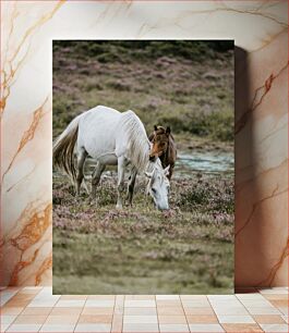 Πίνακας, Horses in a Meadow Άλογα σε Λιβάδι