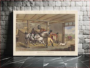 Πίνακας, Horses [set of six]: 2. Stanhope Horse