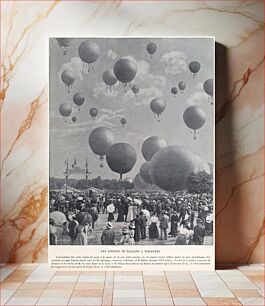 Πίνακας, Hot air balloon races at the 1900 Paris World Fair