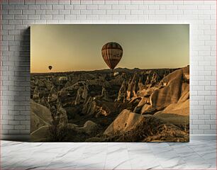 Πίνακας, Hot Air Balloons at Sunrise Μπαλόνια ζεστού αέρα στο Sunrise