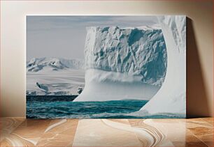 Πίνακας, Iceberg in the Sea Παγόβουνο στη θάλασσα
