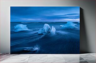 Πίνακας, Icebergs in the Ocean Παγόβουνα στον Ωκεανό