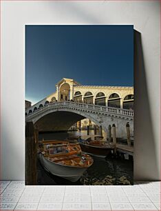 Πίνακας, Iconic Bridge in Venice Εμβληματική γέφυρα στη Βενετία