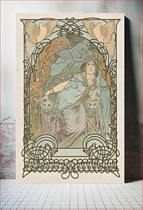 Πίνακας, Ilsee, Princesse de Tripoli (1897) by Alphonse Mucha