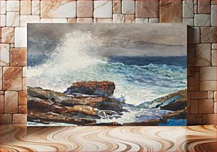 Πίνακας, Incoming Tide, Scarboro, Maine (1883) by Winslow Homer