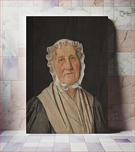 Πίνακας, Inger Margrethe Høyen, born Schrøder.The art historian N.L.Høyen's mother by Christen Købke