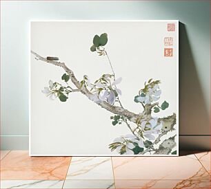 Πίνακας, Insects and Flowers (Qing dynasty ca. 1644–1911) by Ju Lian