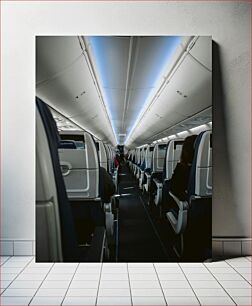 Πίνακας, Inside an Airplane Μέσα σε ένα αεροπλάνο