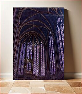 Πίνακας, Interior of a Gothic Cathedral Εσωτερικό ενός γοτθικού καθεδρικού ναού