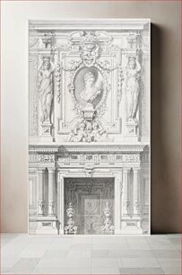 Πίνακας, Interior sketch (1873) drawing by Alexander Eugène Prignot