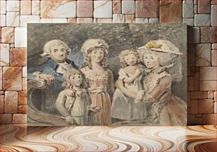 Πίνακας, James Boswell and His Family