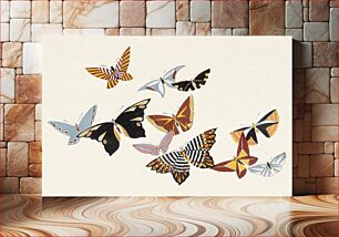 Πίνακας, Japanese butterfly