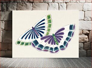 Πίνακας, Japanese butterfly