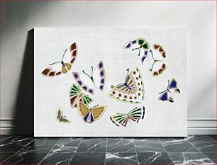 Πίνακας, Japanese butterfly