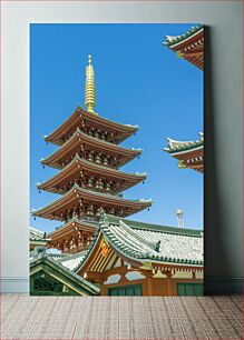 Πίνακας, Japanese Pagoda Ιαπωνική παγόδα