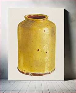 Πίνακας, Jar (ca.1938) by Yolande Delasser