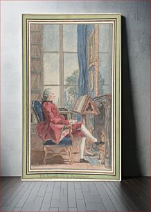 Πίνακας, Jean-Pierre de Bougainville by Louis de Carmontelle