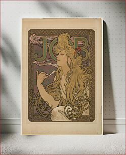 Πίνακας, JOB, plate 202 from Les Maîtres de l’Affiche (1900) by Alphonse Mucha