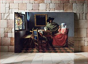 Πίνακας, Johannes Vermeer’s The Wine Glass (ca. 1658 –1660)