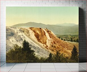 Πίνακας, Jupiter Terrace, Yellowstone National Park