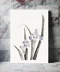 Πίνακας, Katsushika Hokusai’s Japanese iris flower, Album of Sketches (1760–1849) paintings