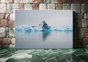 Πίνακας, Kayaking Through Icebergs Καγιάκ μέσα από παγόβουνα