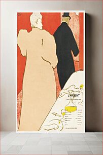 Πίνακας, L'Argent (1895) print by Henri de Toulouse–Lautrec