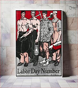 Πίνακας, Labour Day Number (ca. 1890–1907) by Edward Penfield