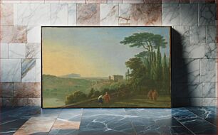 Πίνακας, Lake Nemi and Genzano from the Terrace of the Capuchin Monastery by Richard Wilson