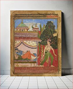 Πίνακας, Lalit Ragini, folio from a Ragamala