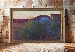 Πίνακας, Landscape (balbergkampen), 1907, Thorvald Erichsen