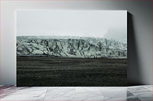 Πίνακας, Landscape of a Majestic Glacier Τοπίο ενός μεγαλειώδους παγετώνα