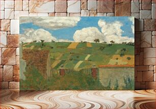 Πίνακας, Landscape of the Ile–de–France (ca. 1894) by Edouard Vuillard