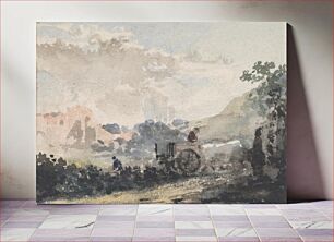Πίνακας, Landscape with Cart