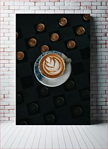 Πίνακας, Latte Art and Chocolates Latte Art και Σοκολάτες