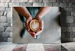 Πίνακας, Latte Art in Hands Latte Art in Hands