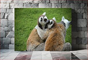 Πίνακας, Lemur Embrace Lemur Embrace