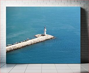 Πίνακας, Lighthouse by the Sea Φάρος δίπλα στη θάλασσα