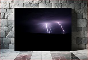 Πίνακας, Lightning Storm Καταιγίδα κεραυνών