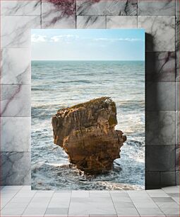 Πίνακας, Lone Rock in the Sea Lone Rock in the Sea